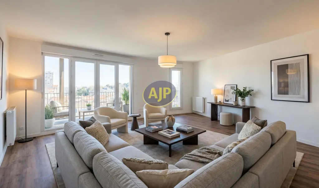 Séjour - Duplex avec balcon à Mérignac