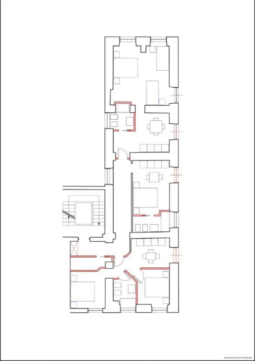 Floor Plan - Office Space with Garden in Agrigento Centre