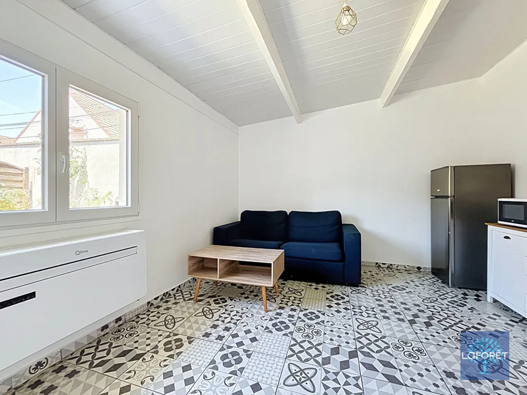 Séjour - Appartement 2 Pièces avec Jardin à Chilly-Mazarin