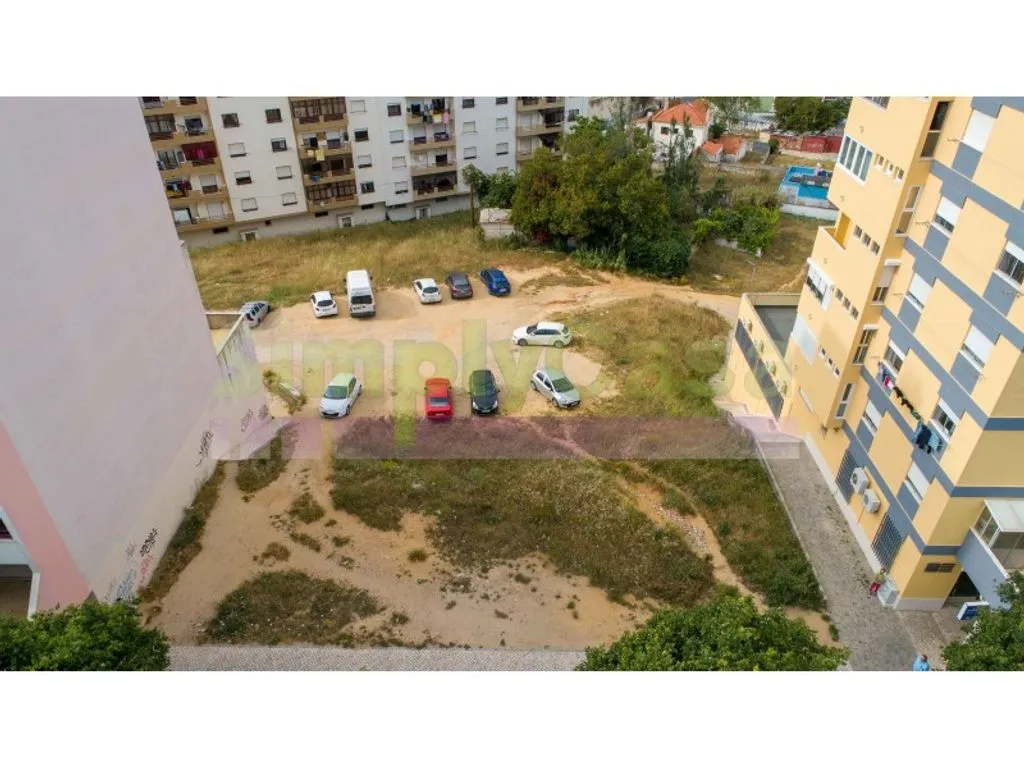 Õhuvaade - Construction Land with Approved Project in Setúbal
