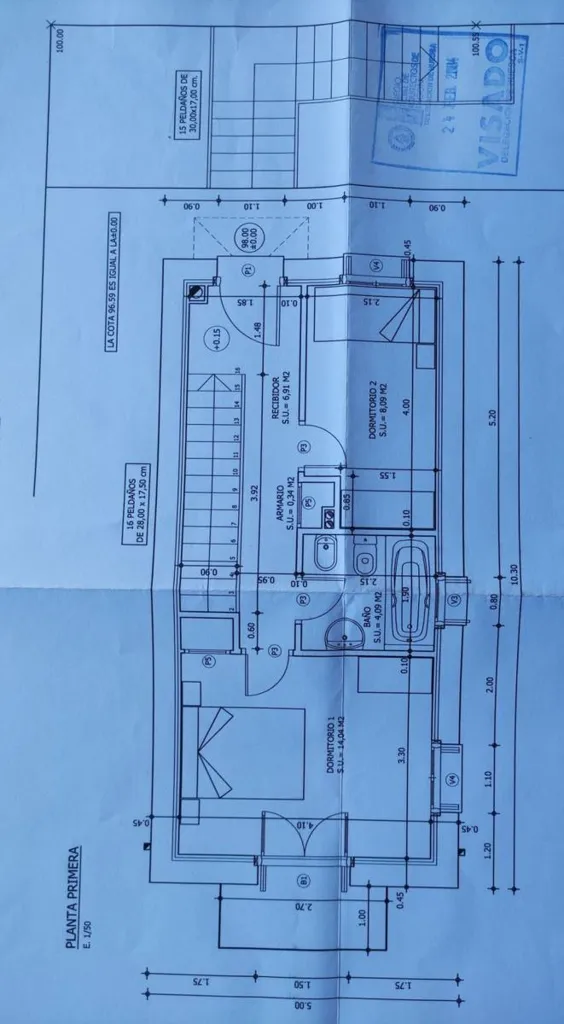 Plan - Plot with Building License in Boltaña