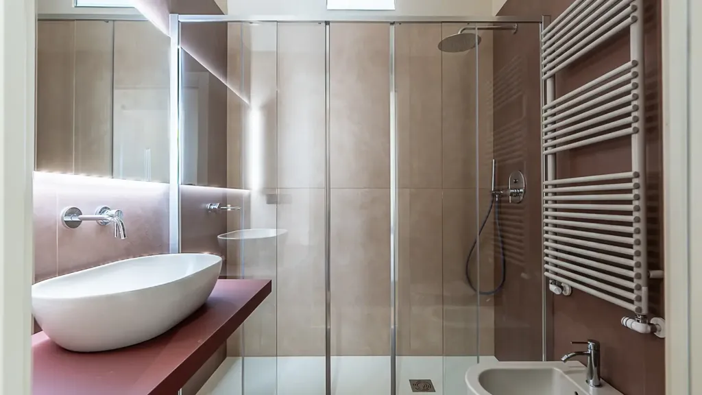 Bagni - Rustic-Style Apartment with Balcony in Turin