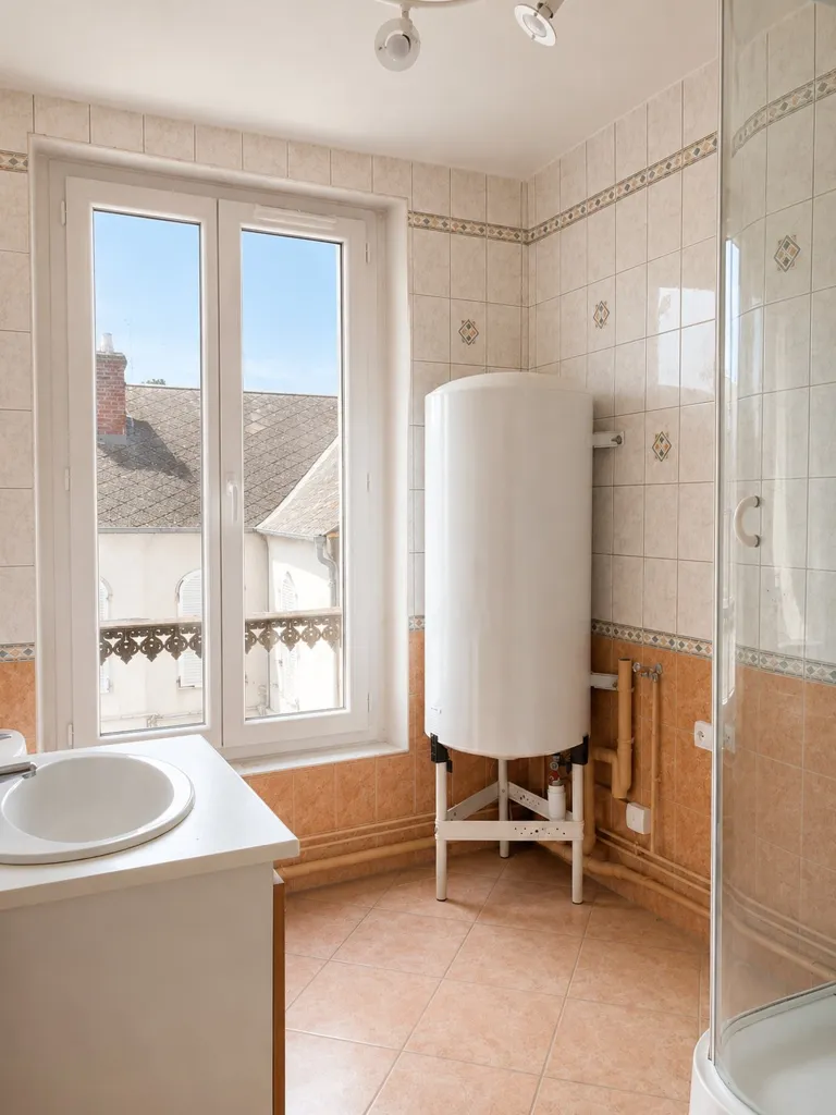 Bagni - Renovated Flat with Sea View Balcony in Ault