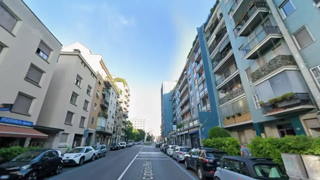 Extérieur - Semi-Furnished Studio with Balcony in Milan