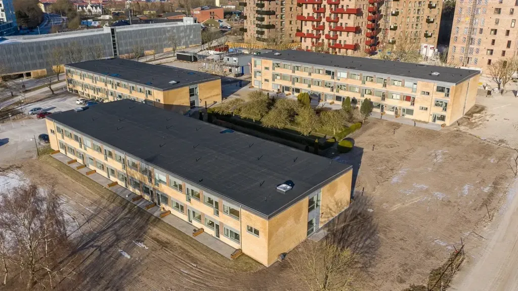 Õhuvaade - Two-Bedroom Flat on Lønneparken, Aalborg