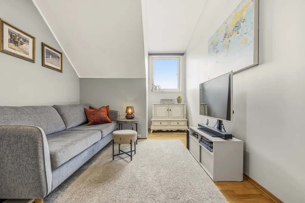 Séjour - 3-Bedroom Apartment with Balconies in Bodø