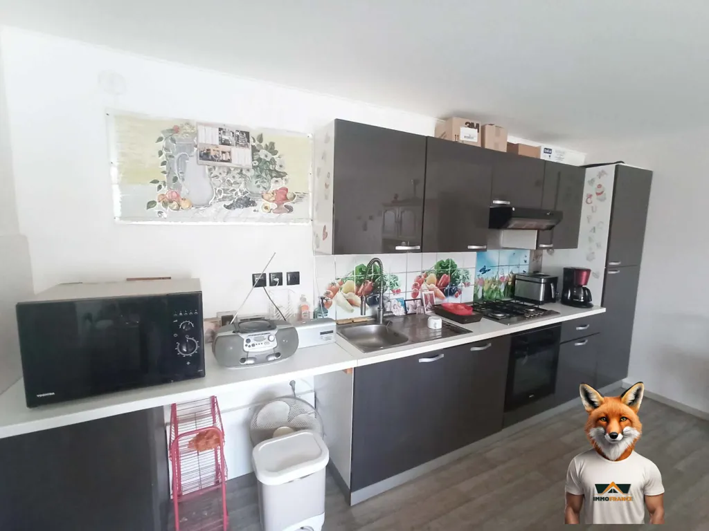 Köök - Ground Floor Flat with Terrace in Scey-Maisières