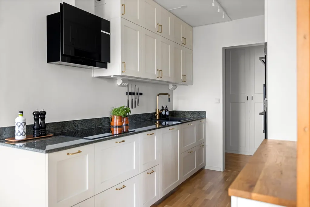 Kitchen - Renovated Apartment with Balcony in Tyresö