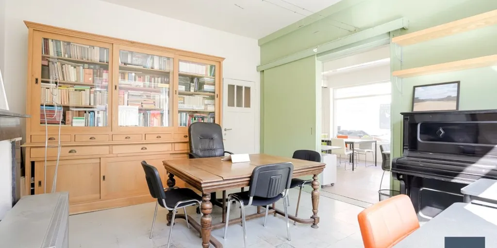 Dining Room - Renovated Property with Courtyard in Ledeberg