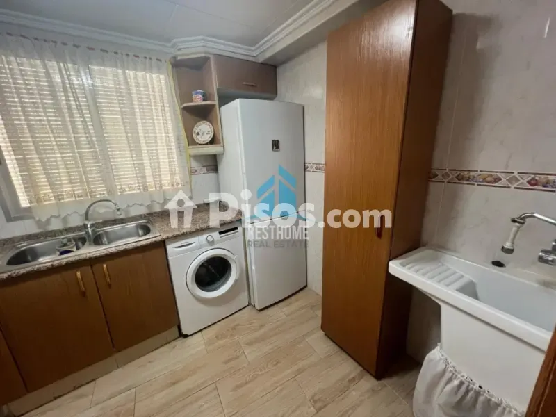 Köök - Bright Apartment with Balcony in Cullera