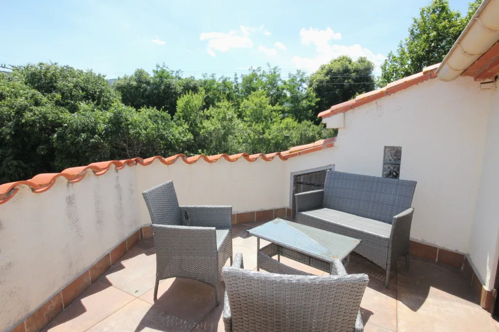 Terrasse - Appartement 4 Pièces avec Terrasse à Collioure