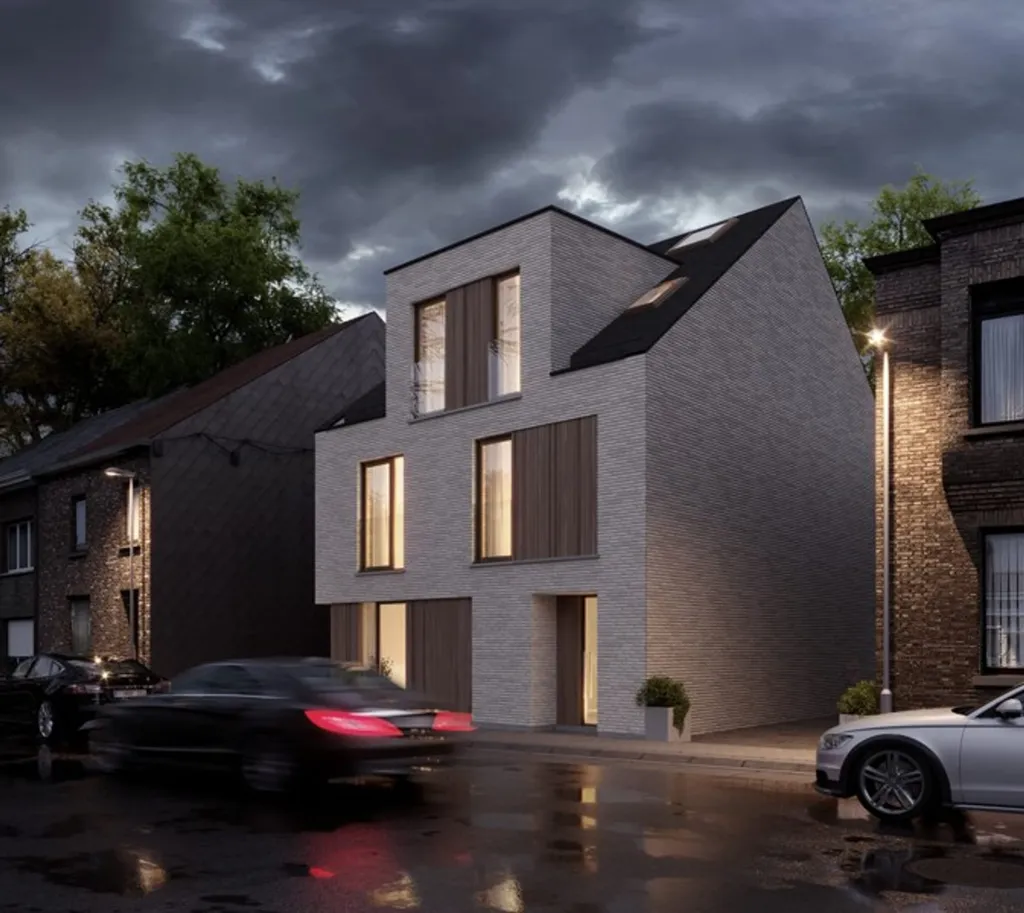 Extérieur - Appartement neuf avec terrasse à Wachtebeke