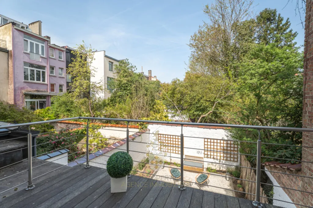 Terrass - Renovated Character House with Terraces in Woluwe-Saint-Pierre
