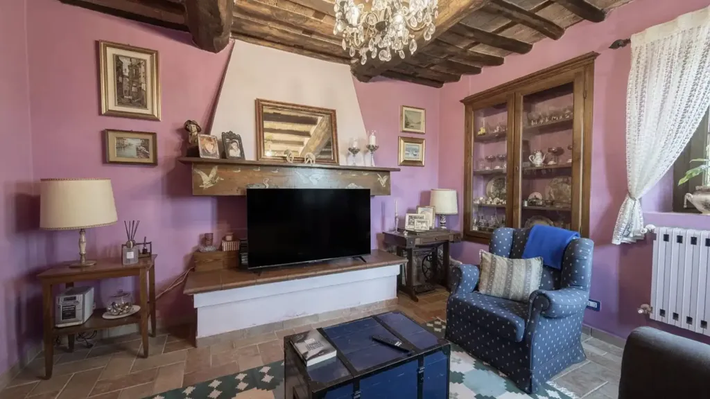 Séjour - Restored Rustico with Panoramic Views in Capannori