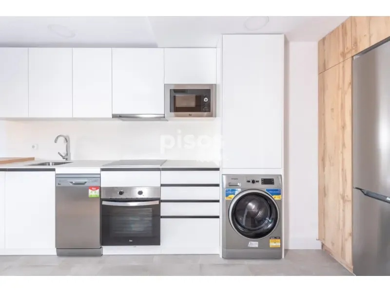 Cucina - Modern Apartment with Pool in Avenida de Córdoba