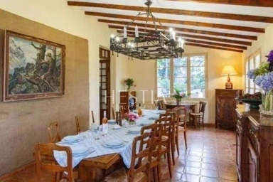 Sala da pranzo - 18th-Century Farmhouse with Pool in Apt