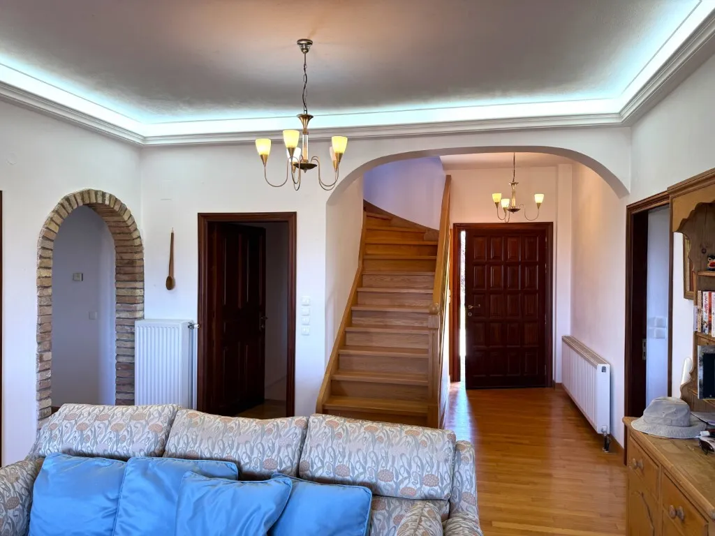 Soggiorno - 3-Storey Villa with Panoramic Views in Vasilika, Corfu
