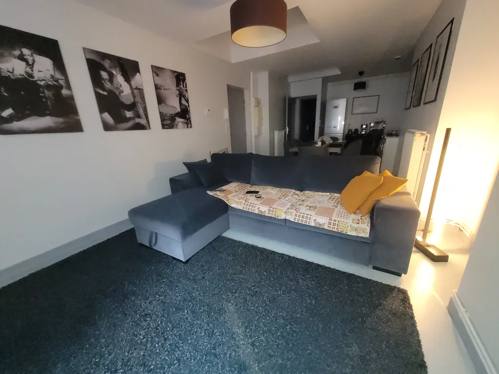 Living Room - Apartment with Balcony in Luneville