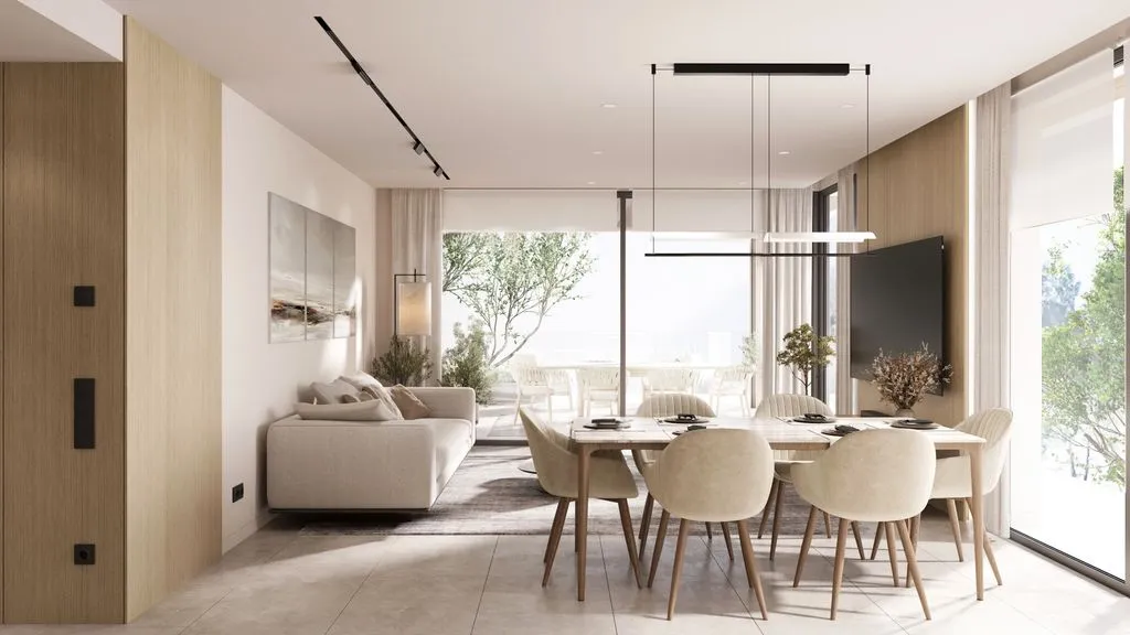 Dining Room - Luxury Penthouse with Mountain View in Estepona