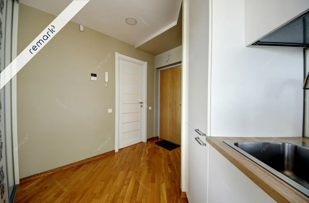 Cuisine - Modern Apartment with Sea View in Vilnius