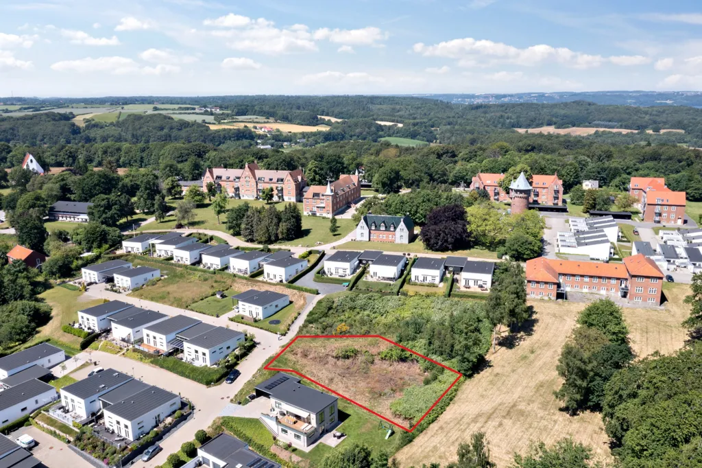 Vue aérienne - Year-Round Plot with 5G Coverage in Børkop