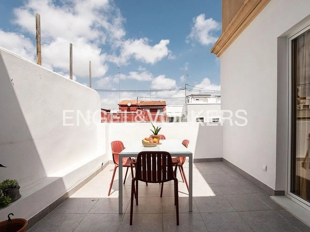 Terrasse - Penthouse with Terrace in Ruzafa, Valencia