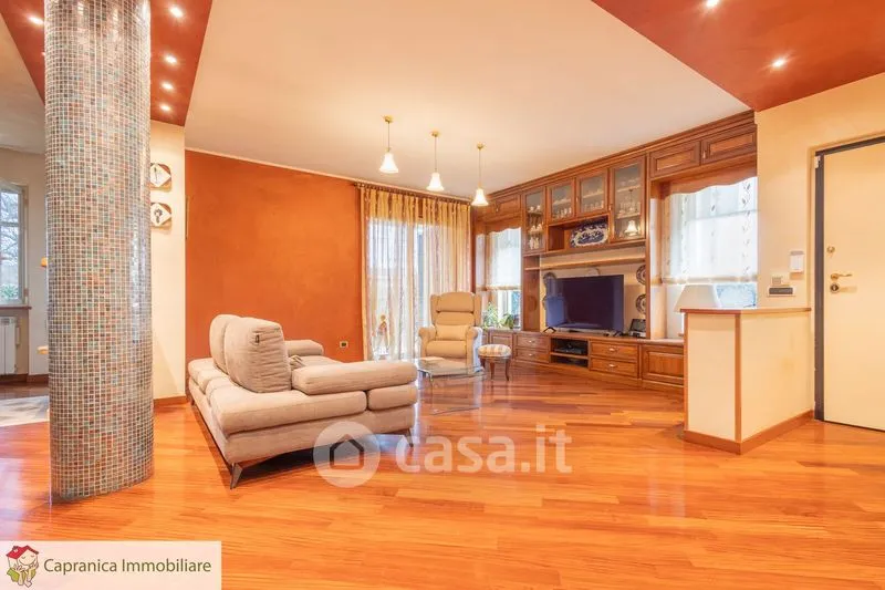 Séjour - Bifamiliar Villa with Private Garden in Capranica