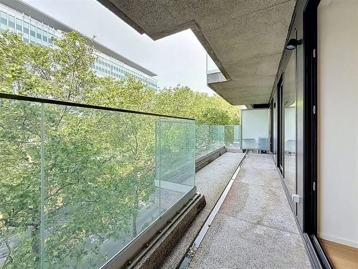 Balcon - Appartement au Boulevard Bischoffsheim à Bruxelles
