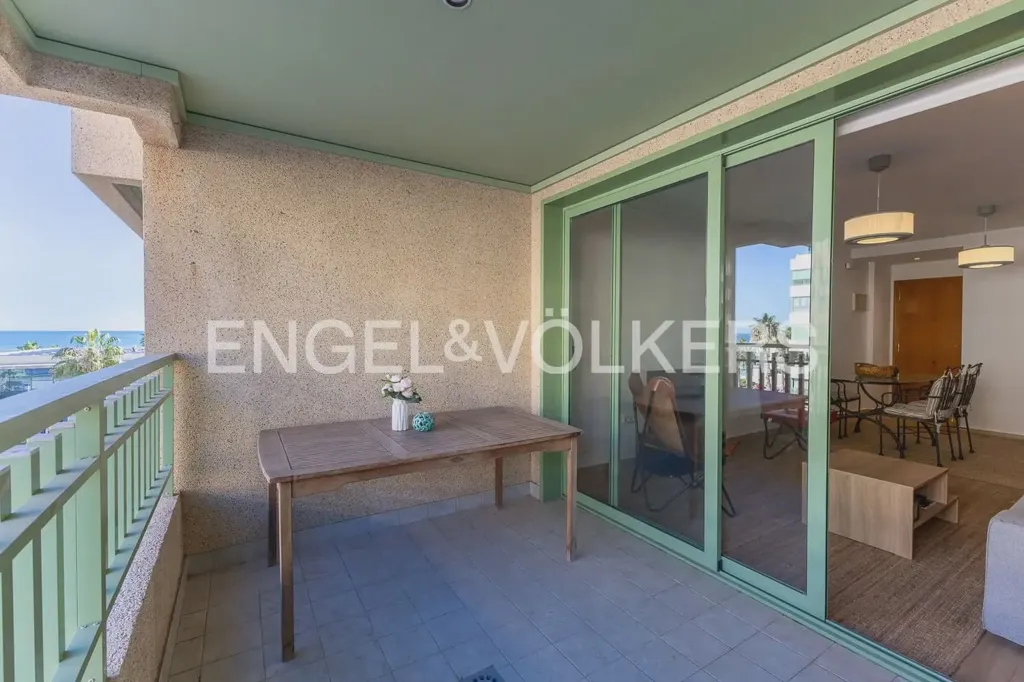 Balcon - Apartment with Sea View and Pool in La Patacona
