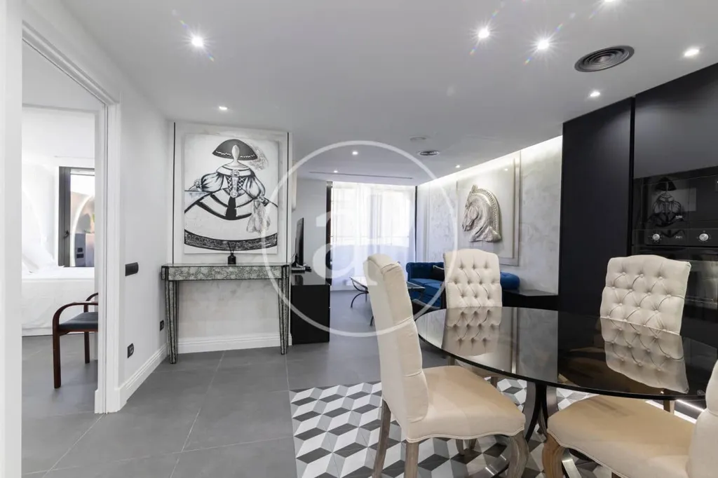 Söögituba - Modernised Attic Apartment with Terrace in Eixample Dreta