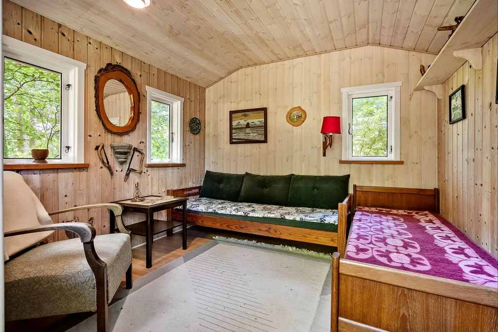 Bedrooms - Holiday Home with Large Garden in Sejs-Svejbæk