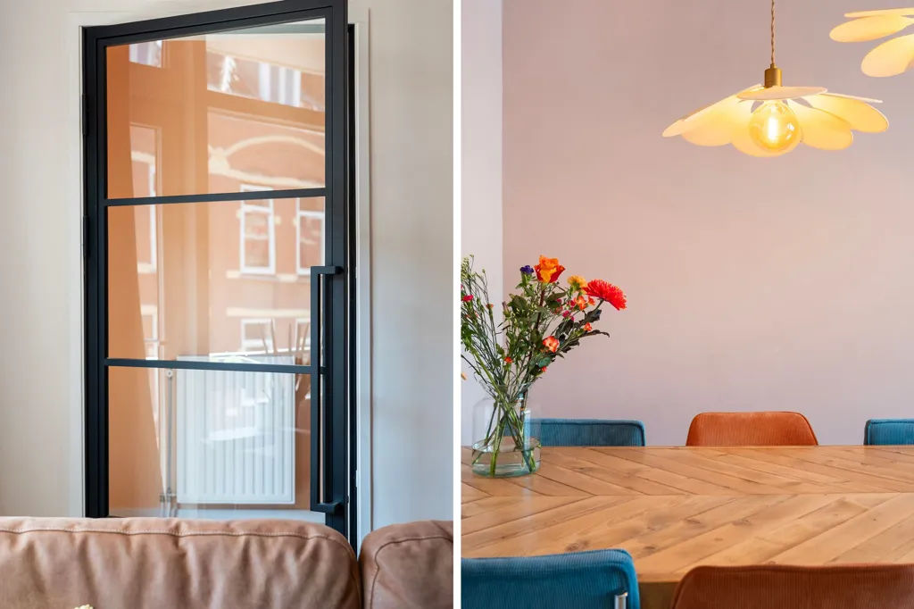 Salle à manger - Charming Apartment with Two Balconies in Agniesebuurt