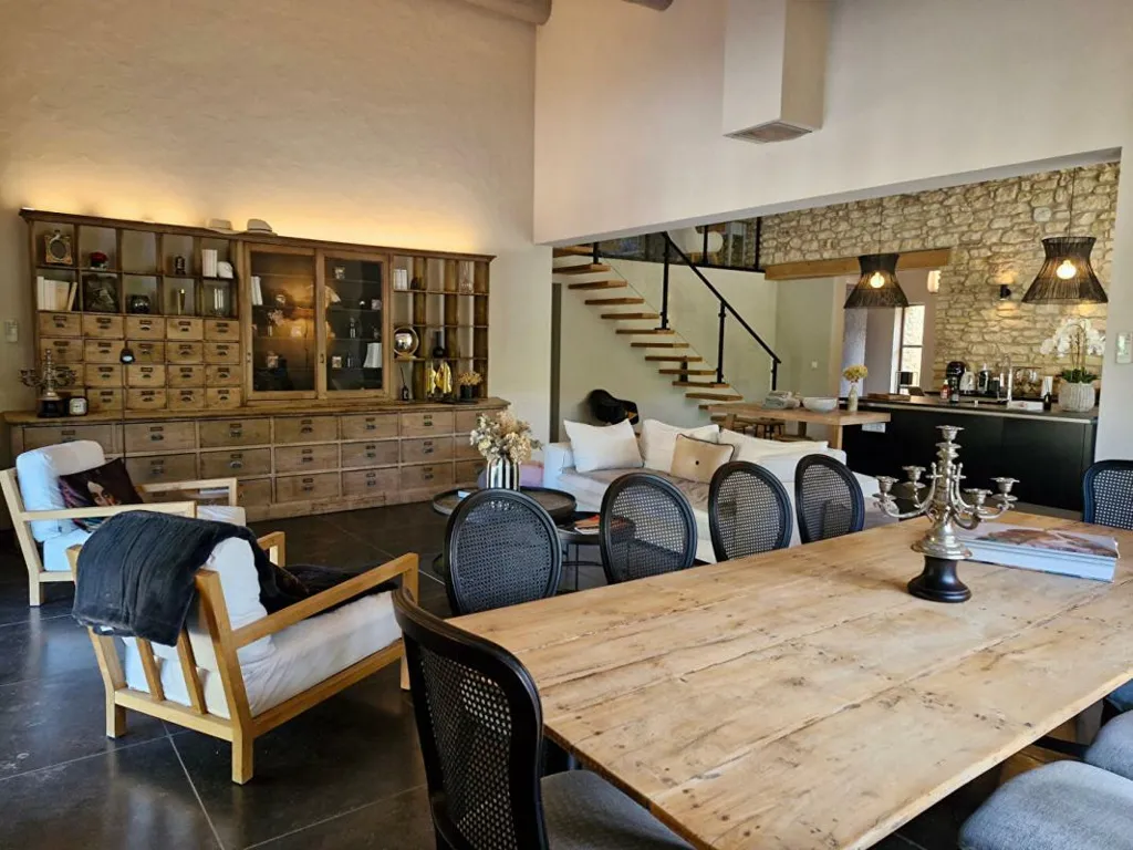 Salle à manger - Villa Luxueuse avec Piscine à Ménerbes