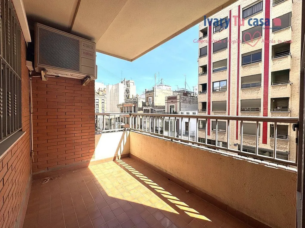 Balcone - Apartment with Terrace in Castellón Centre