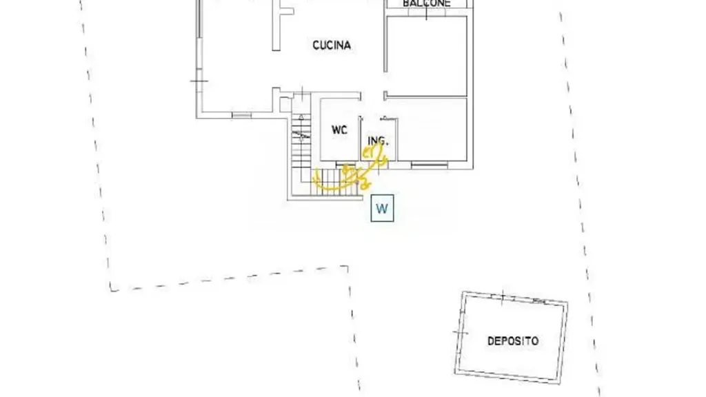 Plaan - Villa with Garden near Ostuni