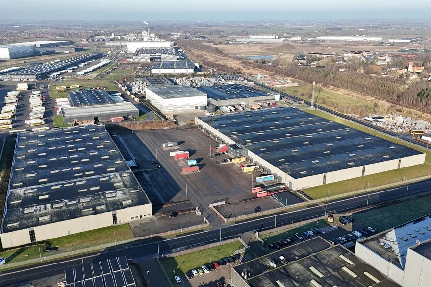 Vista aerea - Logistics Facility with Motorway Access in Køge