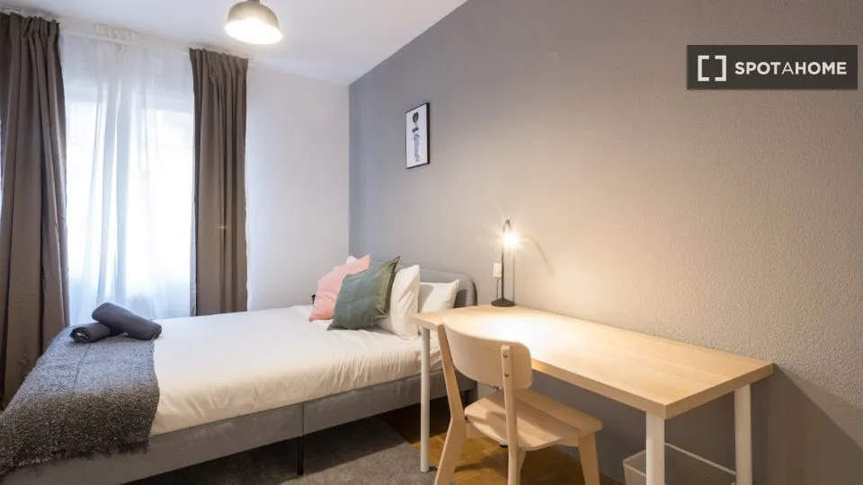 Chambres - Shared Flat with Retiro Park View in Madrid
