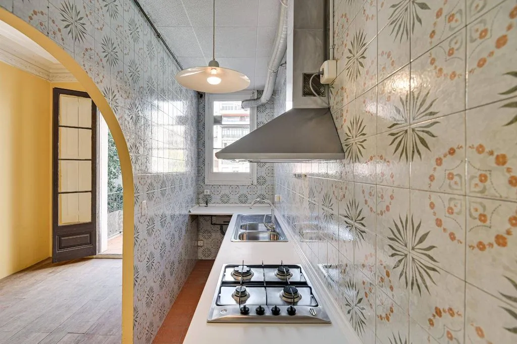 Köök - Luxury Apartment for Renovation in Eixample, Barcelona