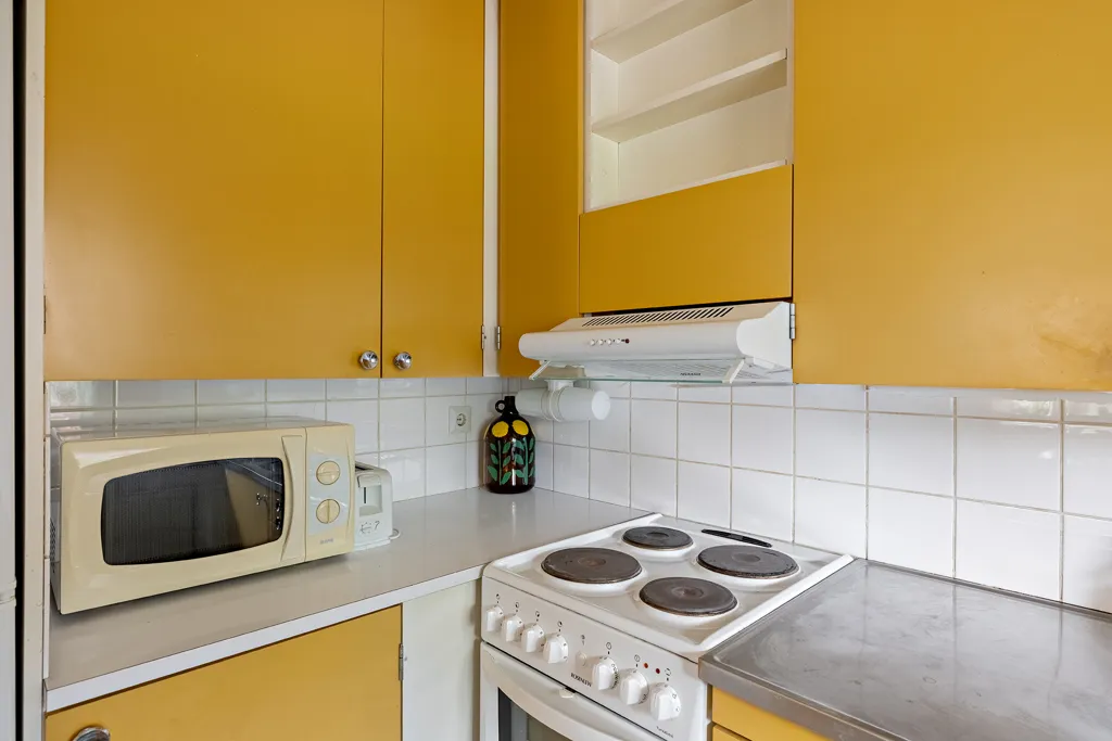 Cucina - Studio Flat with Sauna in Puolangan Centre