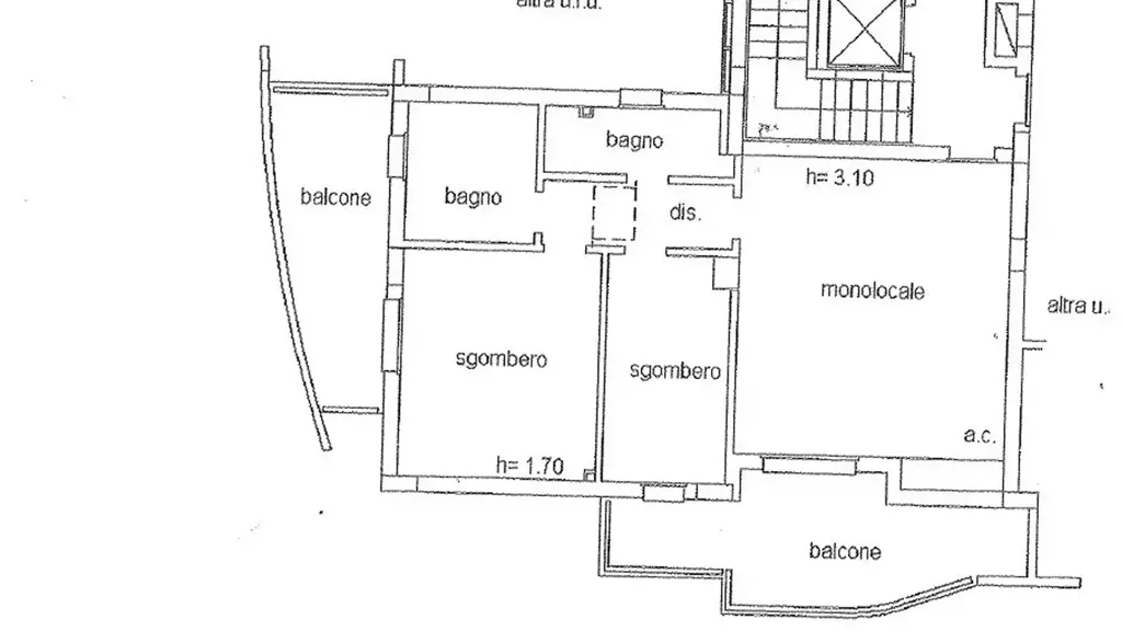 Floor Plan - Attico with Panoramic View in Montesilvano