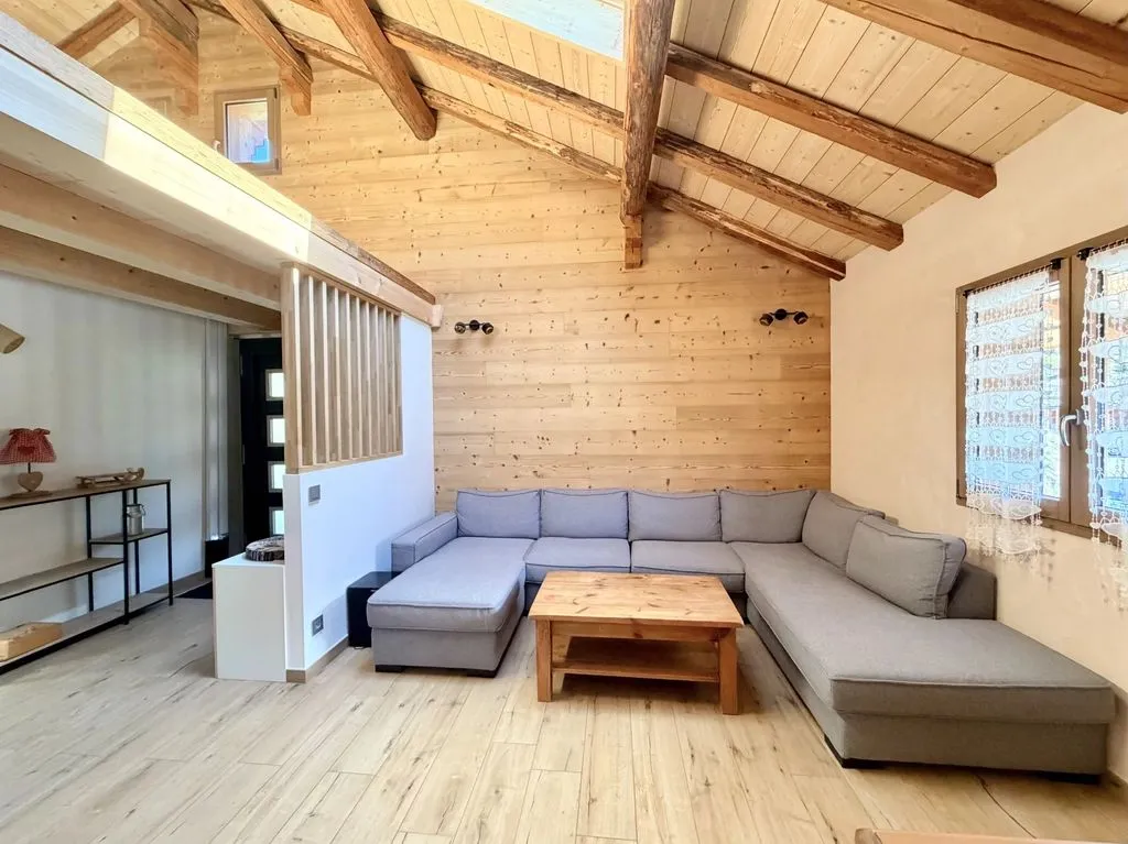 Séjour - Villa Luxueuse avec Vue Panoramique à La Clusaz