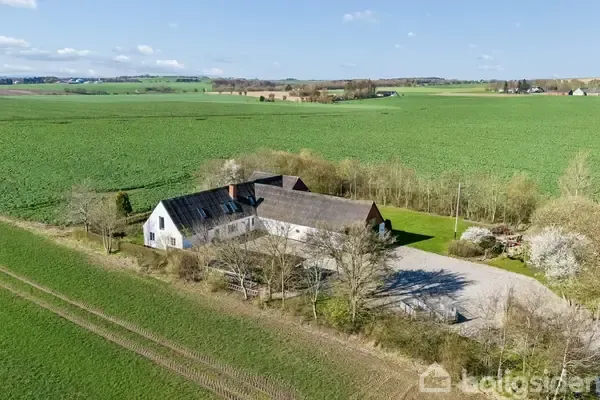 Vue aérienne - Villa with Garden in Mellerup, Randers