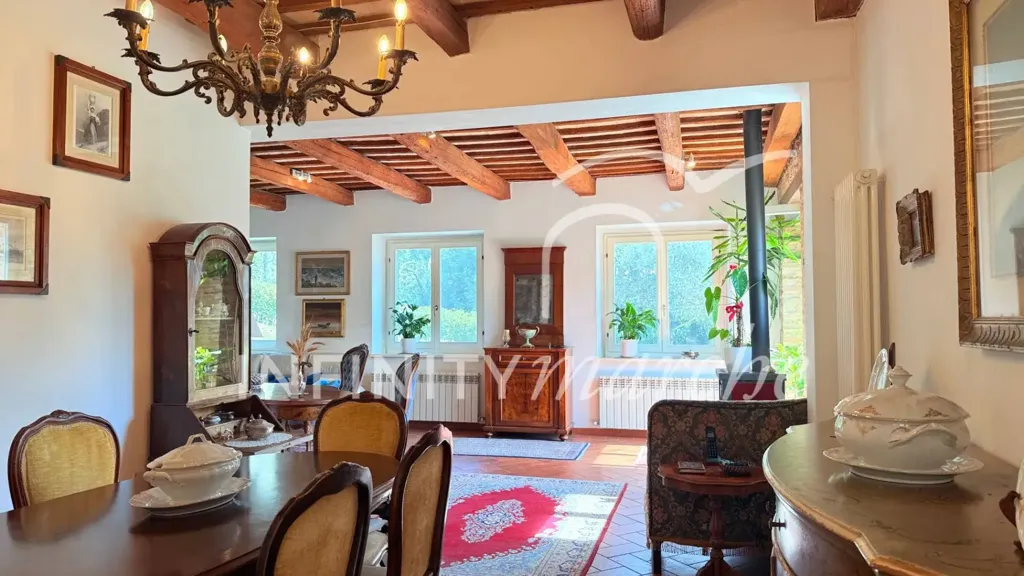 Söögituba - Rustic House with Sea View in Montecosaro