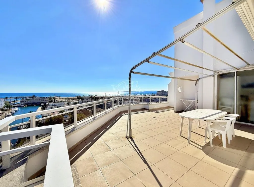 Terrasse - Penthouse with Sea View in Empuriabrava