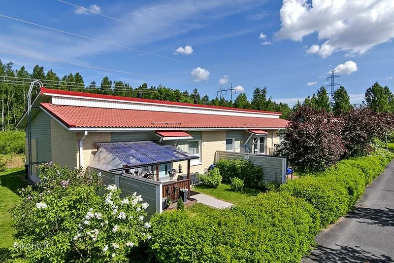 Õhuvaade - Terraced House with Private Sauna in Ilola, Vantaa
