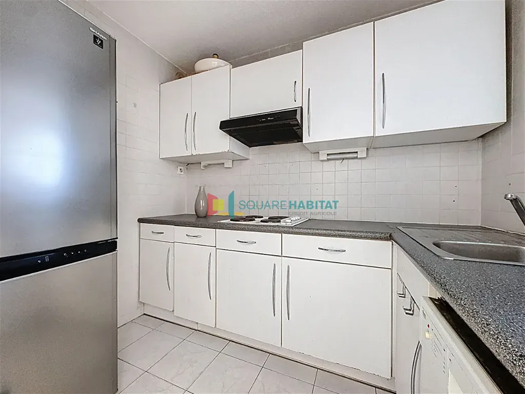 Cuisine - Appartement Duplex avec Vue Mer à Cannes La Bocca