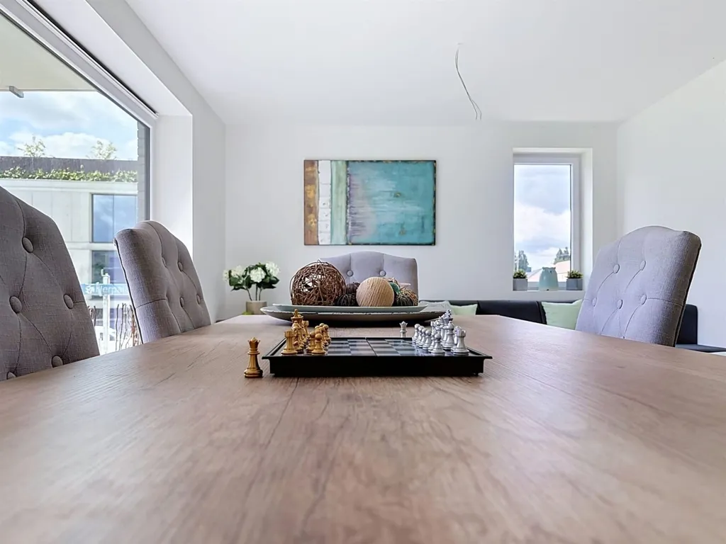 Dining Room - New Apartment with Terrace in Oupeye
