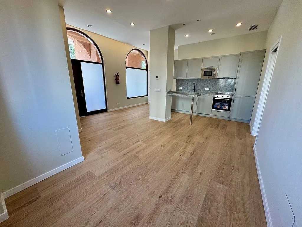 Living Room - Studio with Air Conditioning in El Astillero