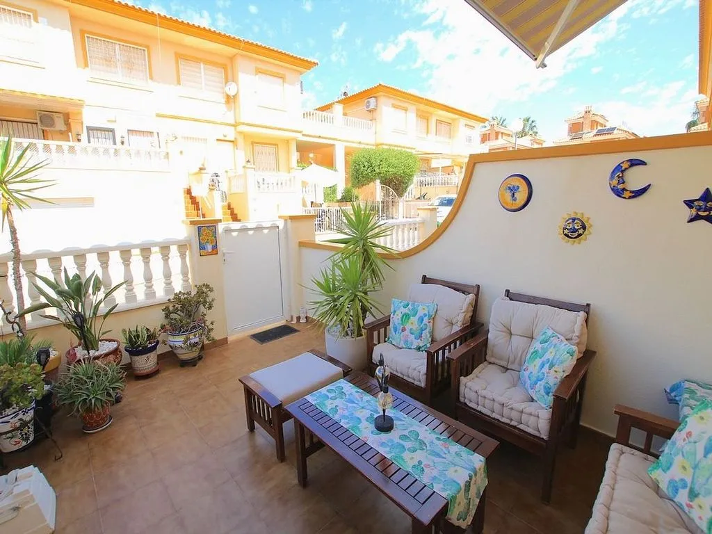 Terrass - Apartment with Pool and Terrace in Playa Flamenca