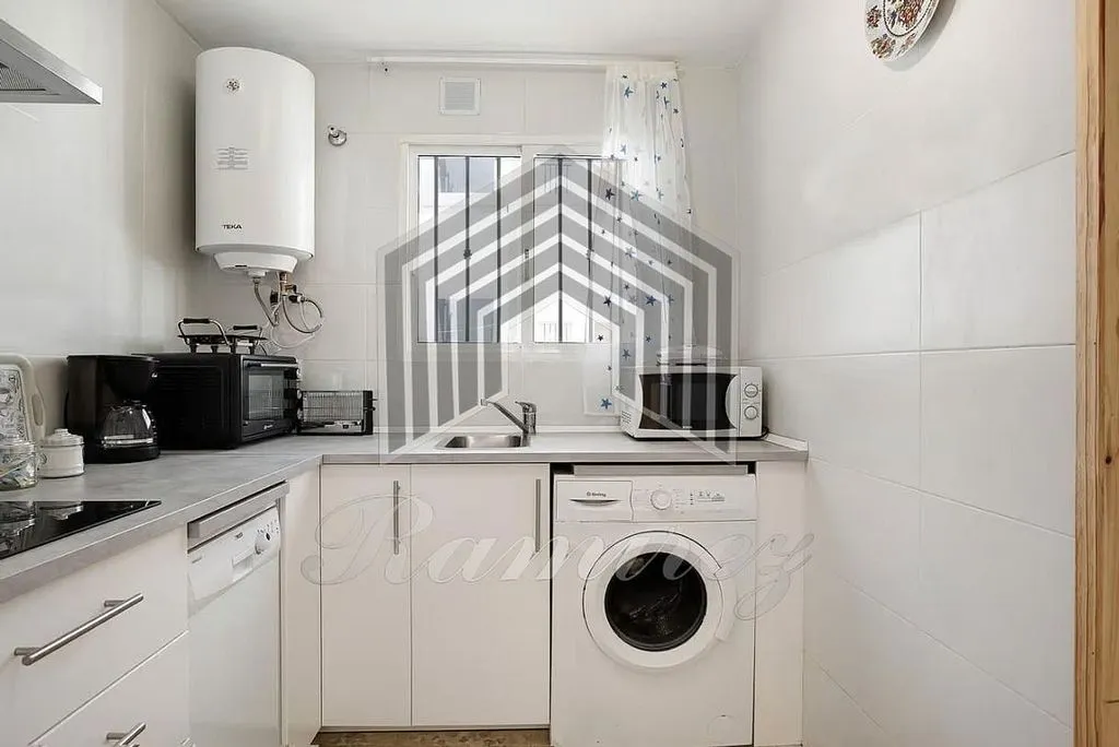 Cuisine - Apartment with Balcony and Terrace in Barbate